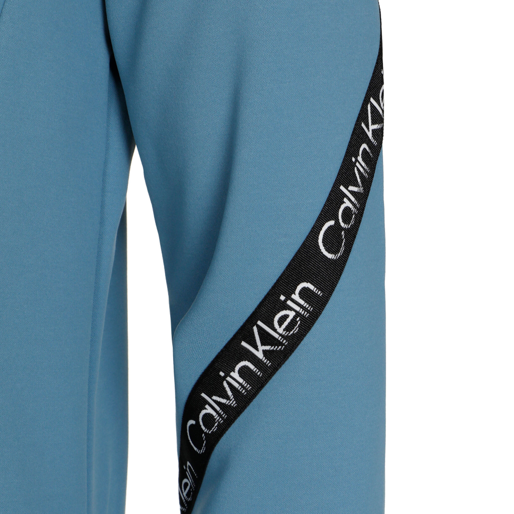 Мужская кофта теннисная Calvin Klein 1/4 Zip Hoody Men - Blue