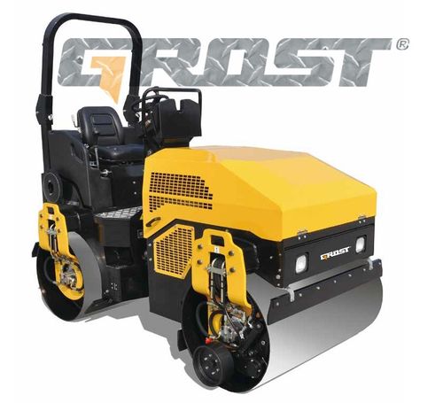 Виброкаток GROST VR3100KS тандемный дорожный - [2850 кг / Yanmar 3TNV88]