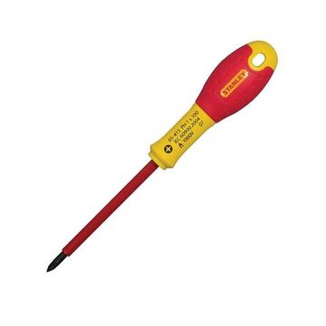 Отвертка FatMax с изоляцией до 1000V крестовая PH0/75 мм Stanley 0-65-414