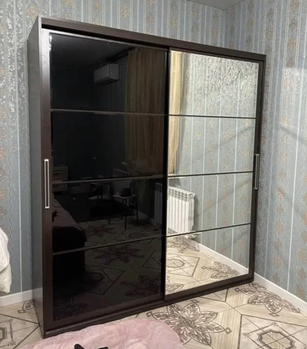 Шкаф-купе "Крафт-6"Венге