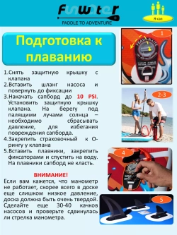 Сапборд надувной сап борд, sup board FunWаtеr Ocean 320 см