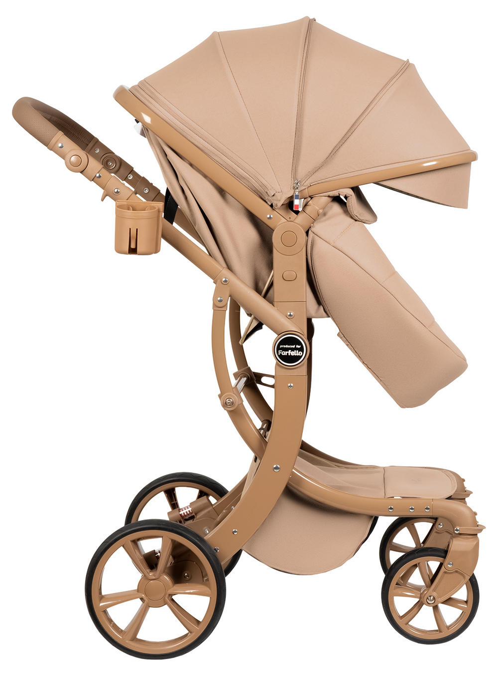 Коляска трансформер Aimile Adventurer ткань песочный Артикул: ADV-7