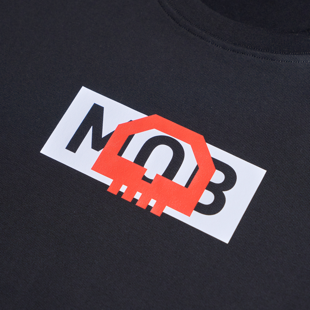 Футболка DxMOB, черная, размер XL