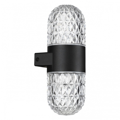Уличный настенный светодиодный светильник 359296 STREET NT24 000 черный IP65 LED 14W 4000K 175-265V ESTIMA