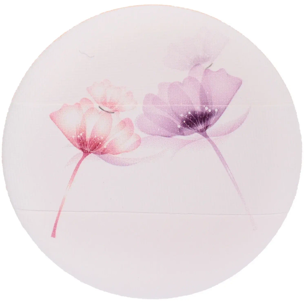Пуховка для пудры «Beauty Makeup-Flower» d-6см