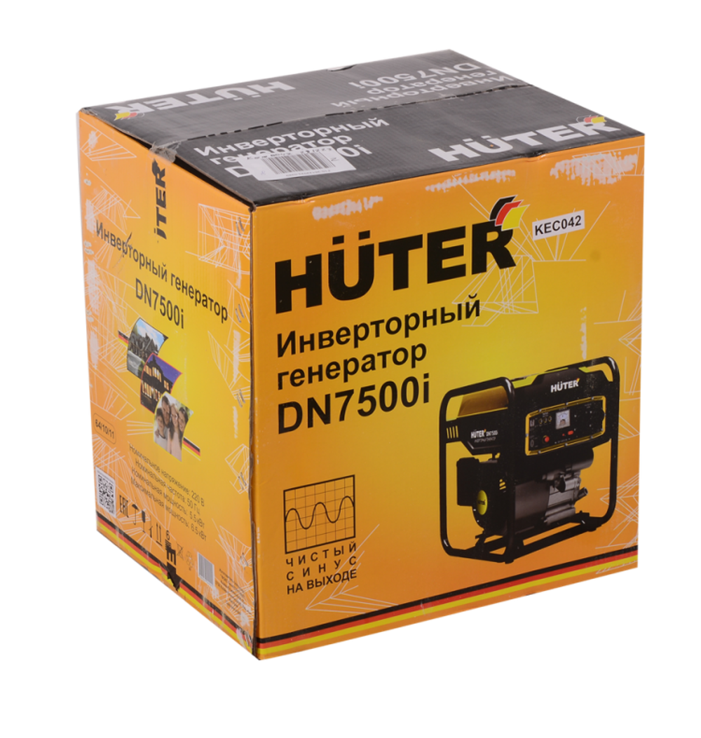 Инверторный генератор Huter DN7500i