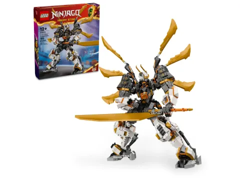 Конструктор LEGO Ninjago 71821 Боевой титановый робот-дракон Коула