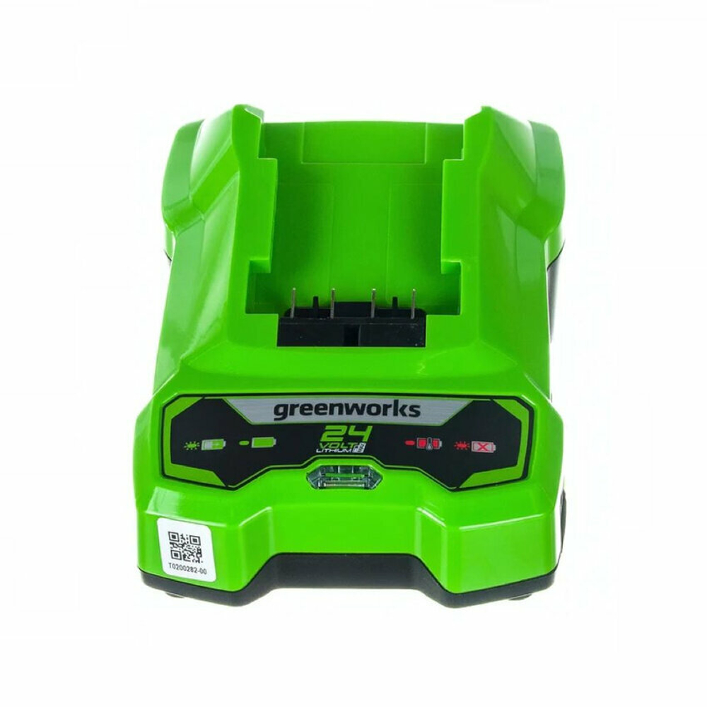 Зарядное устройство Greenworks G24C, для аккумуляторов 24В, Li-Ion (быстрое)