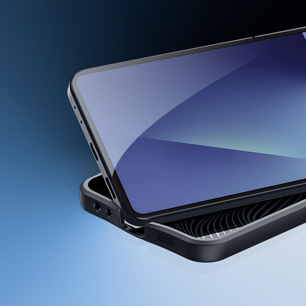 Чехол с поддержкой MagSafe от Dux Ducis для Samsung Galaxy Flip 7, серия Aimo Mag Series (Full Window Version)