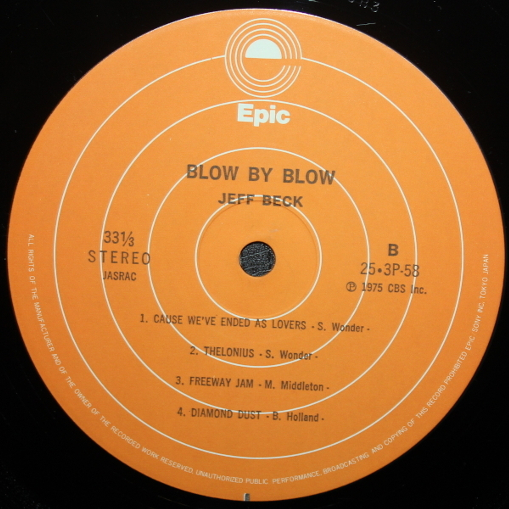 Jeff Beck / Blow By Blow (LP)