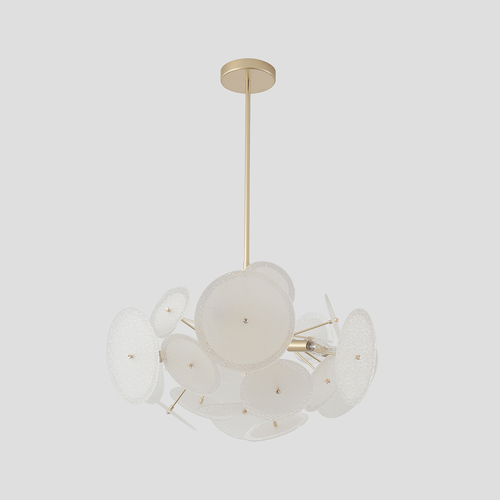 Подвесная люстра Crystal Lux DANDELION SP6 GOLD
