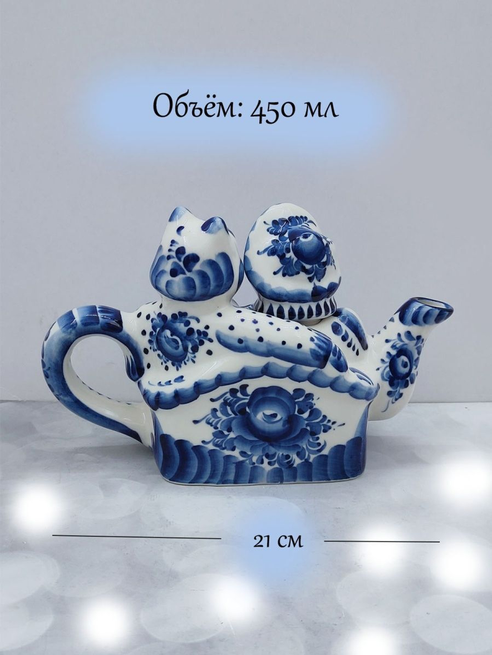 Чайник заварочный Гжель.