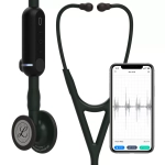 Стетоскоп Littmann Core Digital Rainbow Black Черный с радужным колоколом 8572
