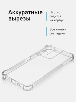 Чехол ROSCO для Vivo Y27s (арт.VV-Y27S-HARD-TPU-TRANSPARENT )
