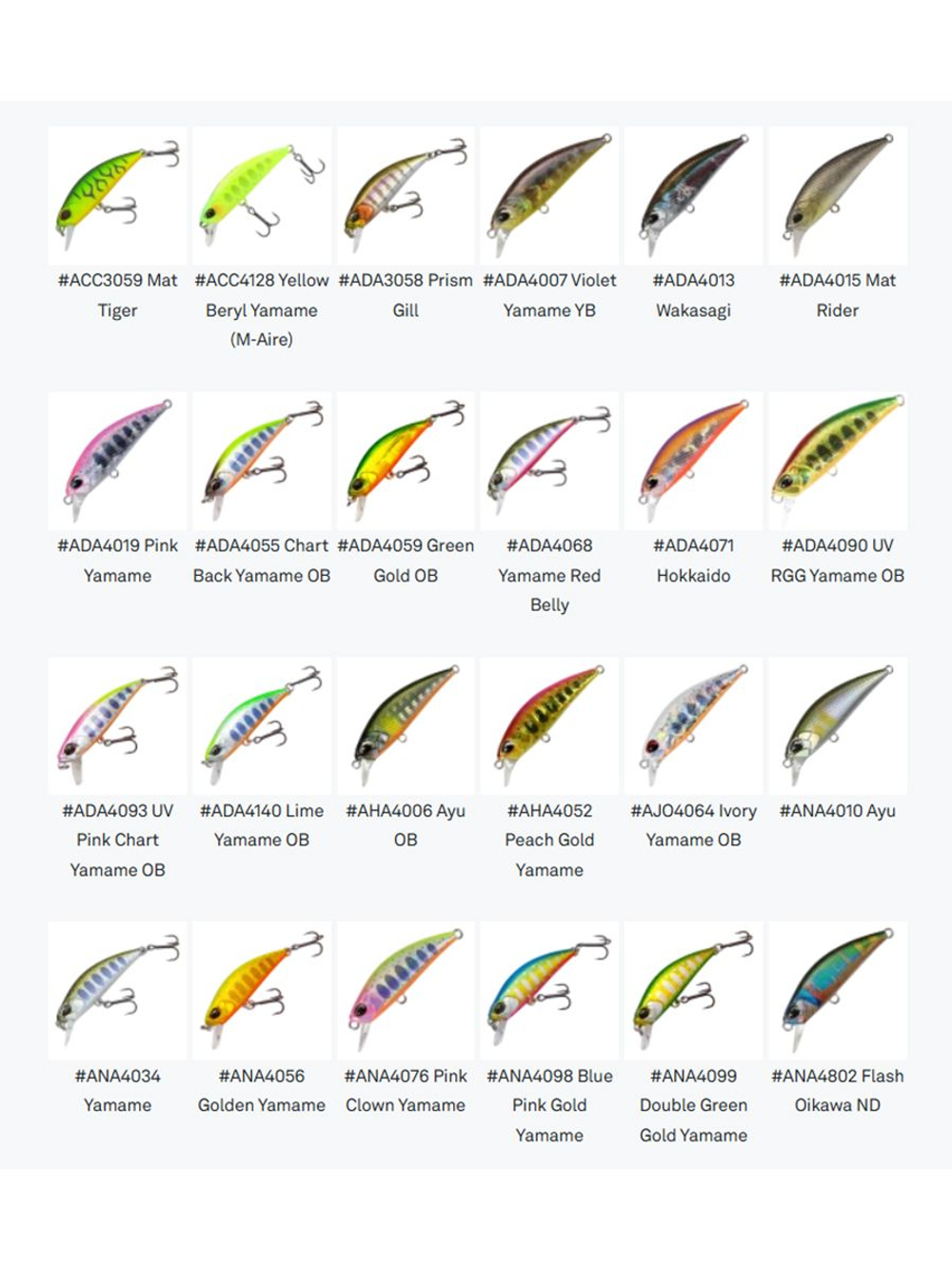 Воблер DUO Spearhead Ryuki 38S, ANI4004 Natural Yamame