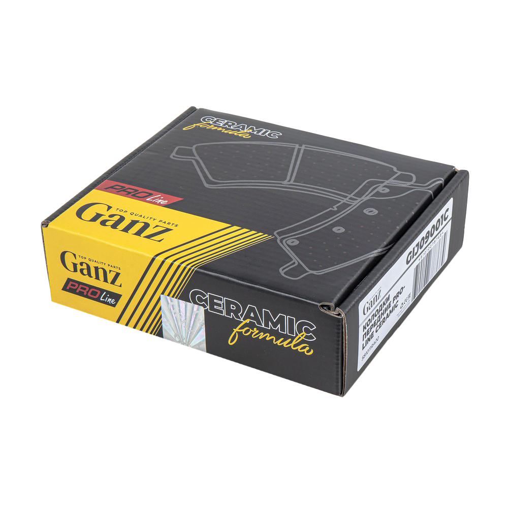 Колодки передние PRO-Line Ceramic HYUNDAI Solaris 10- GANZ GIJ09001C