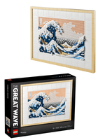 Конструктор Лего Арт Большая волна в Канагаве | LEGO Art Hokusai – The Great Wave 31208, 1810 деталей (18+)