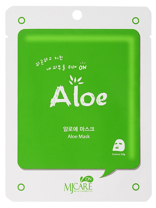 MJ on Aloe mask pack