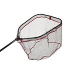 Подсачек складной телескопич. Namazu Pro NoKnot Net PVC, L-160 см, квадр.складной обод 60 см,PVC/20/