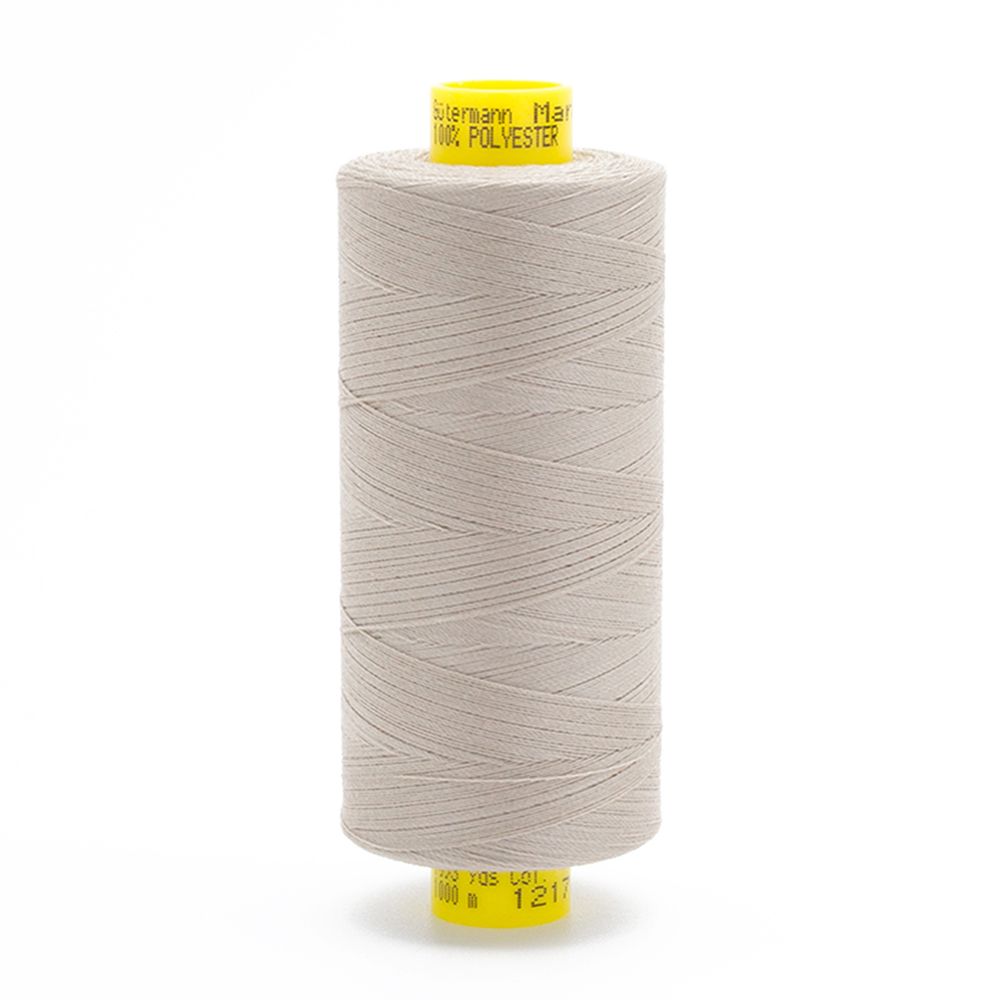 Нитка Gutermann Mara 120 (1000 метров), 1 кат., универсальная | 1217 бежевый