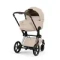 Детская коляска Cybex Priam V Style 2 в 1 Cozy Beige на шасси Rosegold