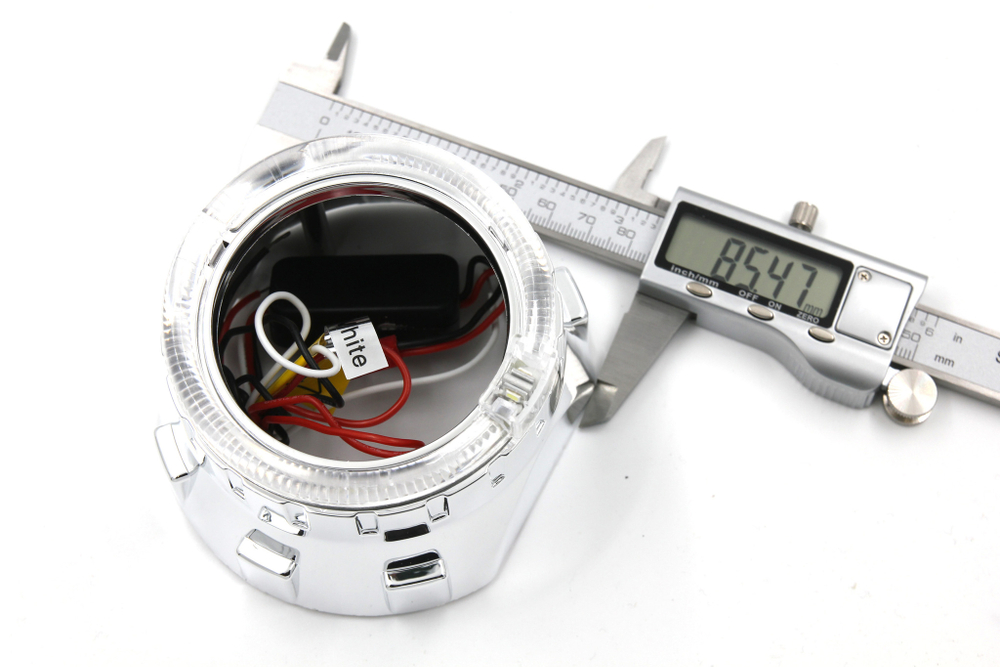 Бленда (маска) для линз №23 Mini H1 Led ДХО с функцией притухания 2.5 дюйма, 1шт