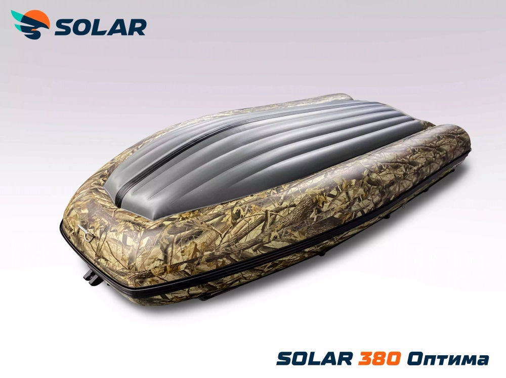 Лодка надувная моторная solar-380 к (оптима)