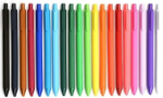 Ручка гелевая Xiaomi KACO Pure Plastic Gel Ink  (комплект 20шт) цветные