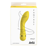 Желтый перезаряжаемый вибратор 16,8см Lola Games Fantasy Whaley 7911-01lola
