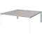 Стол переговорный на м/каркасе  НТМП.П-180.11  1800x1100x750 Аргентум-МП