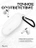 Чехол для Airpods Pro Gurdini прорезиненный soft touch c карабином Прозрачно-Матовый