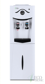Кулер для воды Ecotronic K21-L Carbo white+black