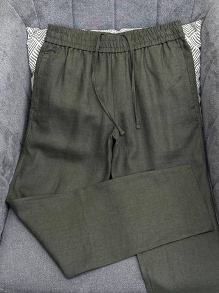 Льняные брюки Zegna
