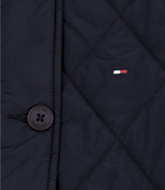 безрукавка quilted long vest Tommy Hilfiger - темно-синий(KG0KG07071)
