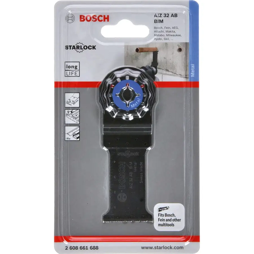 Погружное полотно по металлу BIM AIZ 32 AB Metal BOSCH 2608661688