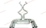 Выхлопная система с заслонками для BMW X5M X6M F85 F86 2013-2019 4.4 biturbo