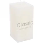 Свеча «Classic» 5*5*10см цвет белый ZD-143