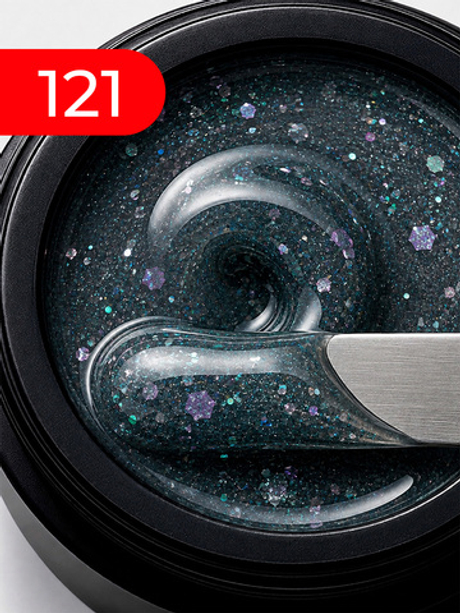 BSG Жёсткий гель для наращивания Konfityur НИЗКАЯ ВЯЗКОСТЬ №121 (13 г)