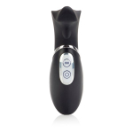 Чёрный клиторальный массажёр 7-Function Silicone Luxe Epiphany Massagers (Цвет: черный)