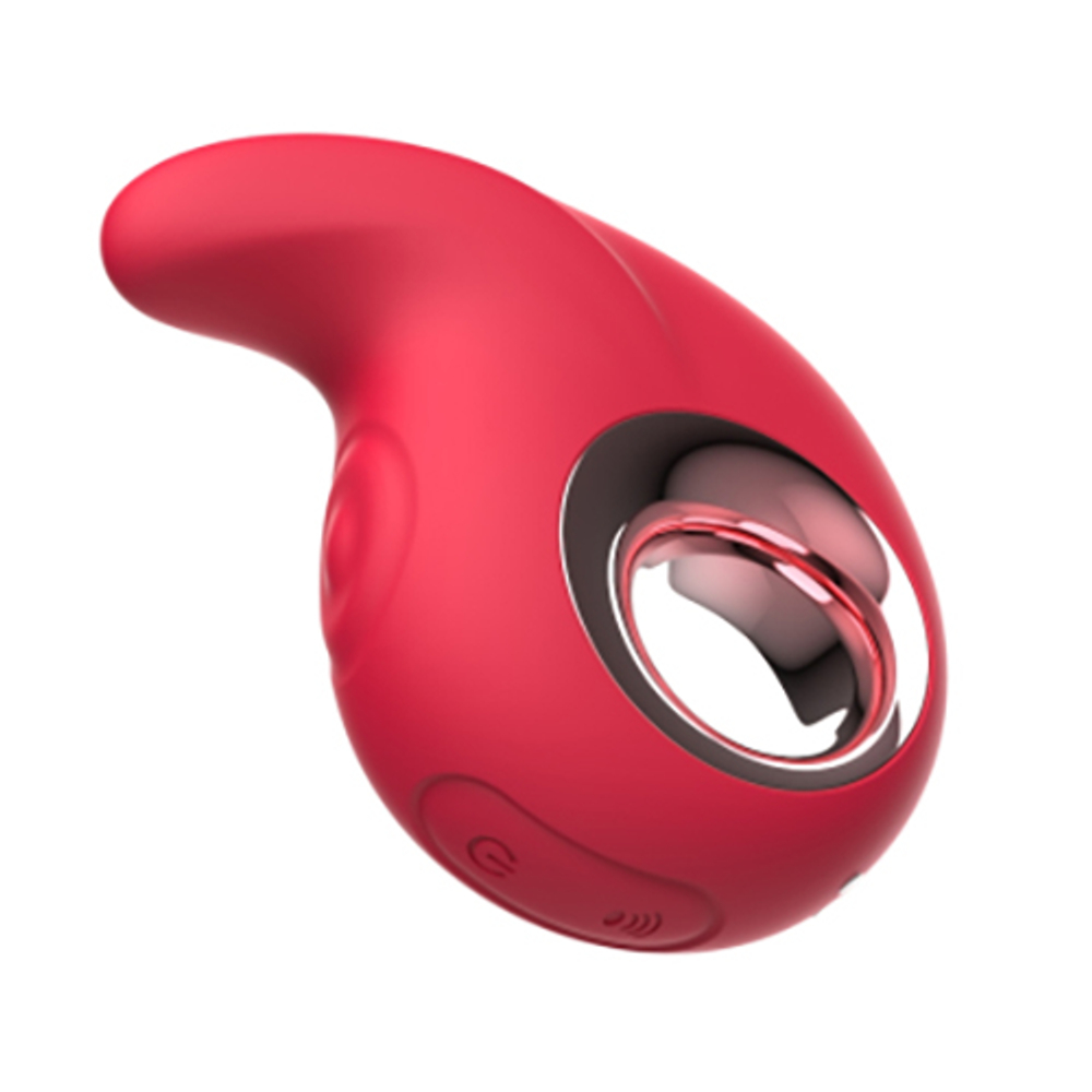 Клиторальный массажер с функцией постукивания Secwell Le Mignon Verdoyant Double Stimulation Vibrator SW2047
