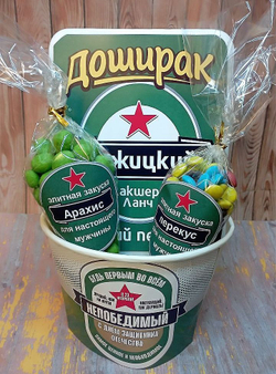 Подарочный мужской набор, шуточный, Настоящему мужчине