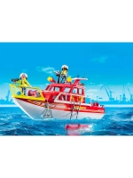 Набор Спасательный катер пожарной команды Playmobil 71598