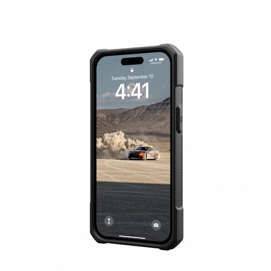 Чехол Uag Monarch для iPhone 15 Plus 6.7", цвет карбон (Carbon Fiber)