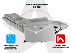 Кресло-реклайнер FUJIMO DREAM EW Premium электрическое