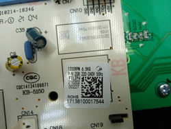 MWT60101 кт180 Электронный модуль для стиральной машины Midea MWT60101 б/у