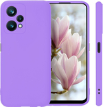 Мягкий Soft Touch чехол из силикона для REALME 9 PRO 5G (не PLUS!) / REALME 9 5G с бархатной подкладкой