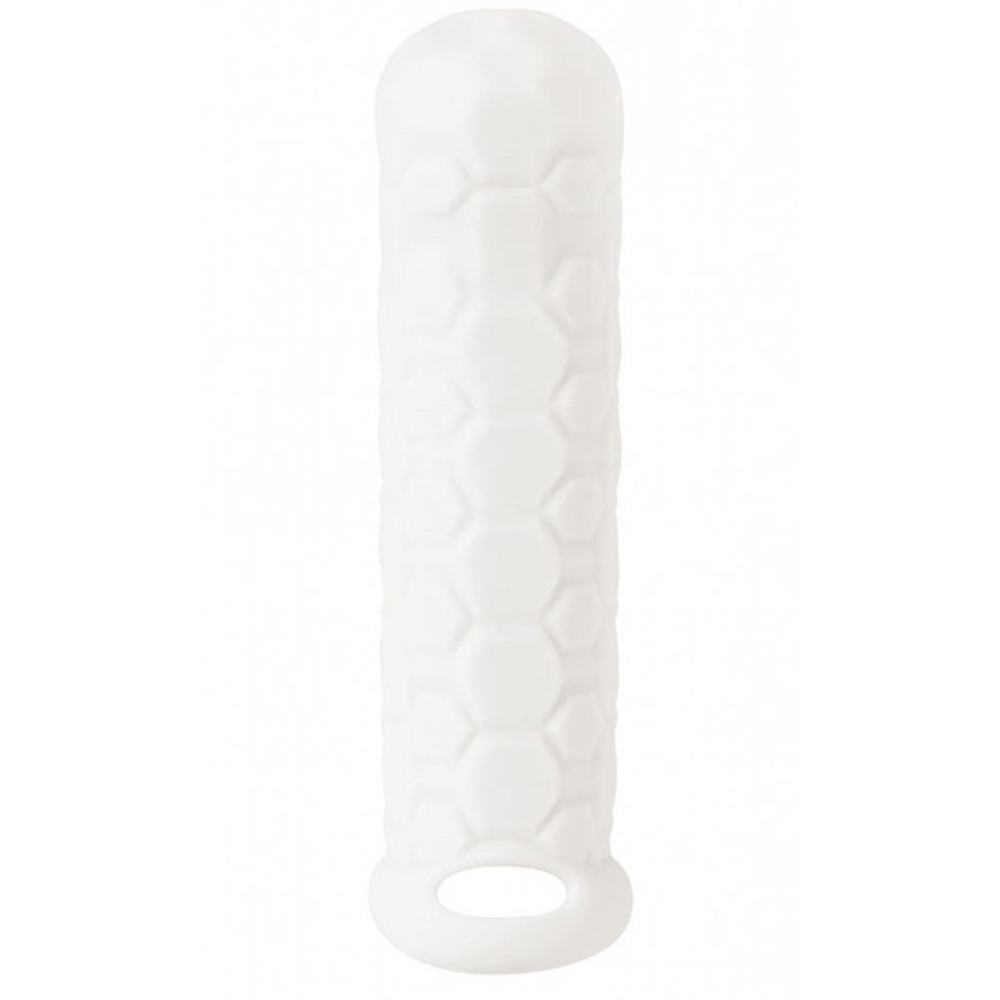 Белый фаллоудлинитель 15,5см Lola Games Homme Long 7009-01lola