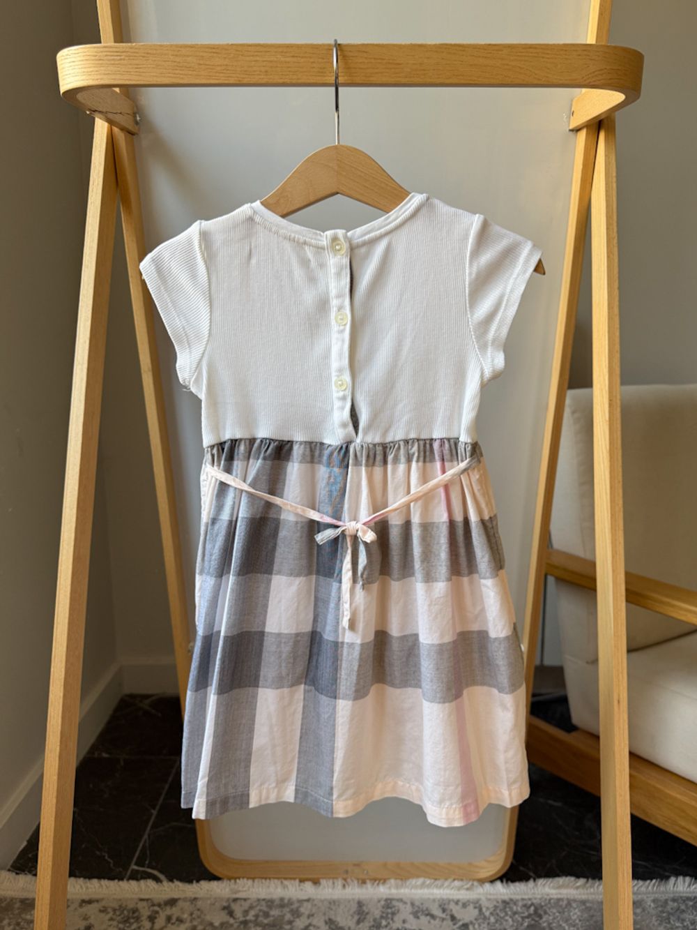 Хлопковое платье Burberry. 98
