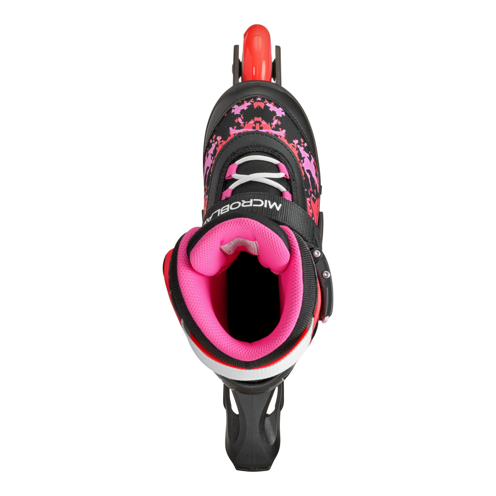 Детские роликовые коньки Rollerblade MICROBLADE black/aqua 2024 (28-32)