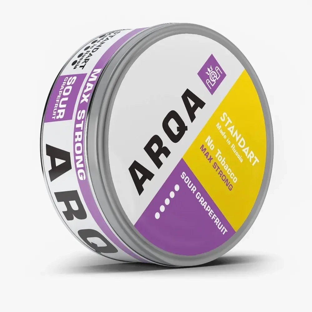 Снюс ARQA STANDART SOUR GRAPEFRUIT (100 МГ) - ГРЕЙПФРУТ